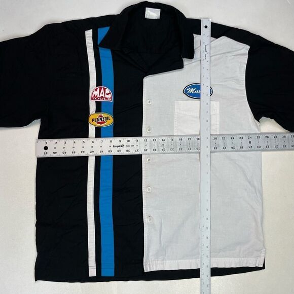 Chase Authentics Nascar Martin Roush Racing Garage Shirt Men XL Short Sleeve - Picture 8 of 8